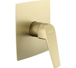 MONOMANDO DE DUCHA EMPOTRADO BRUSHED PVD GOLD KLOE